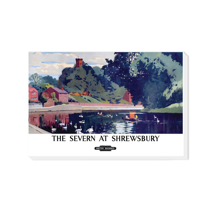 Severn at Shrewsbury - British Railways - Canvas