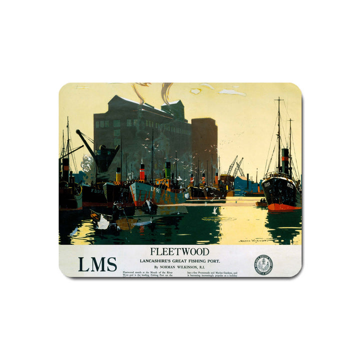 Lancashires Great Fishing Port - Fleetwood - Mouse Mat