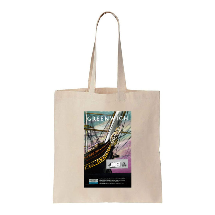 Greenwich - Cutty Sark Masthead - Canvas Tote Bag