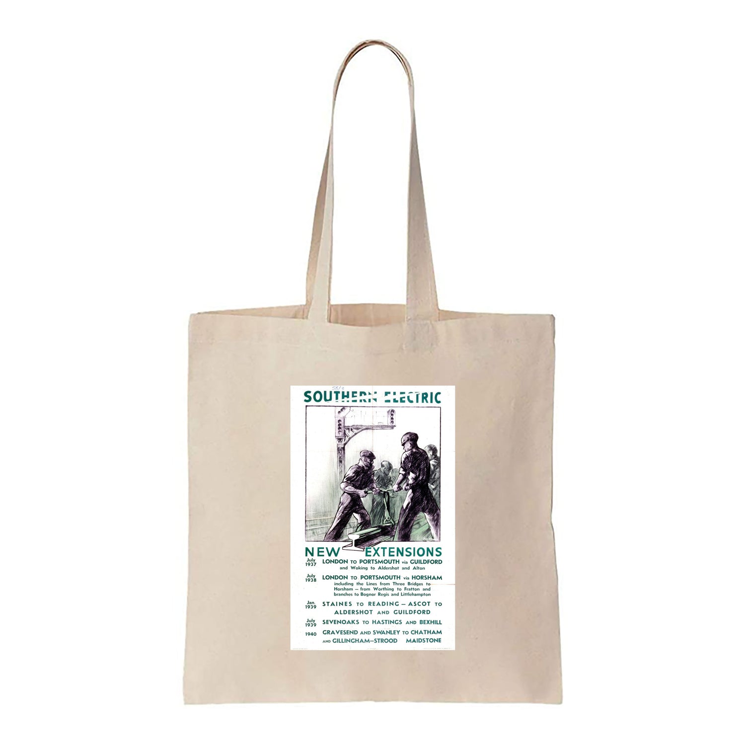 New Extension Dates - Southern Electric - Canvas Tote Bag