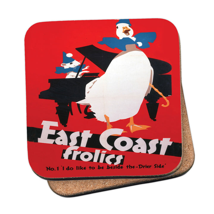 East Coast Frolics No 1 Coaster
