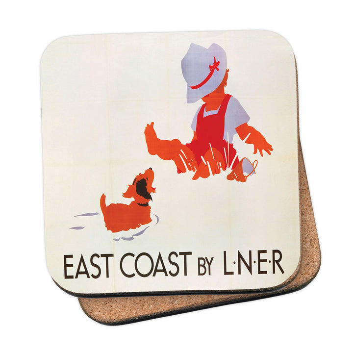 East Coast - The Bath of Psyche Coaster