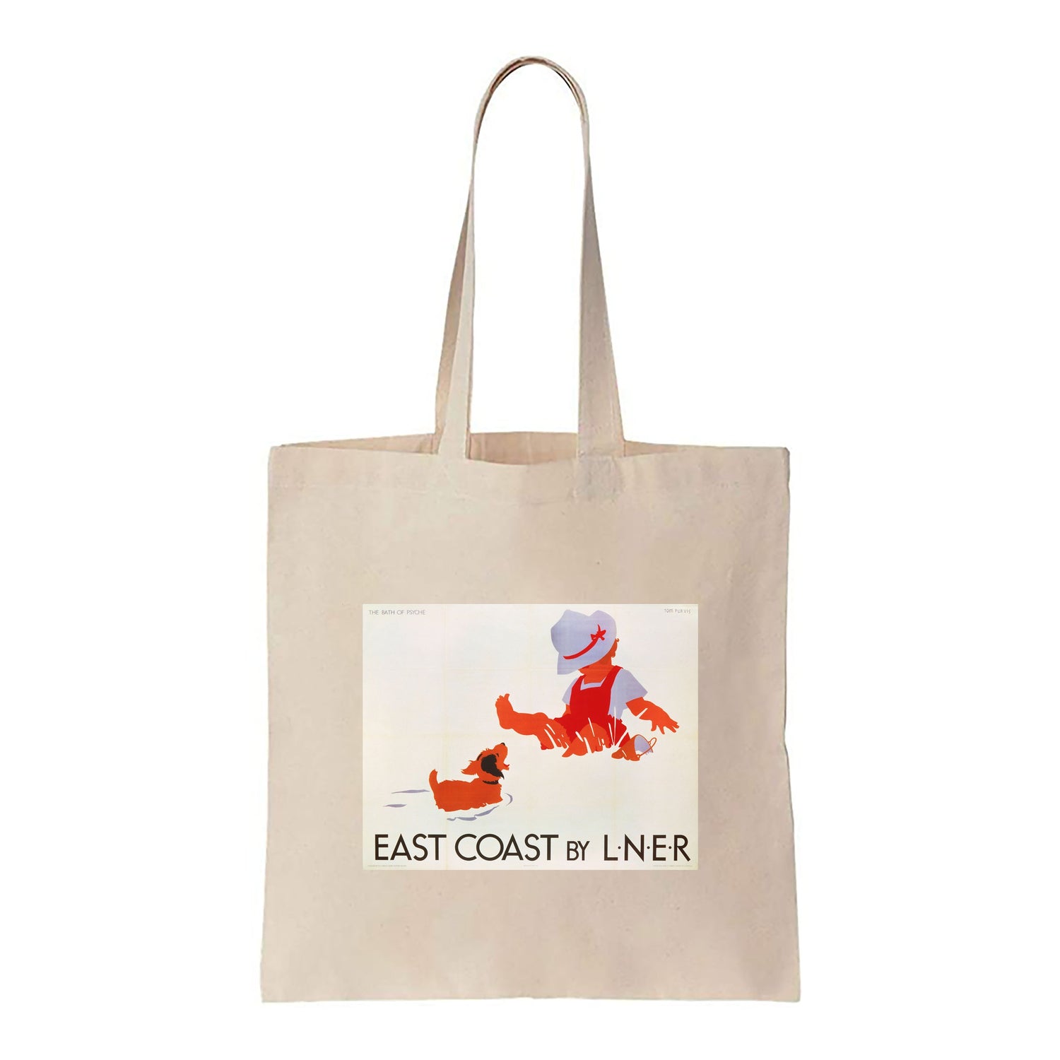 East Coast - The Bath of Psyche - Canvas Tote Bag