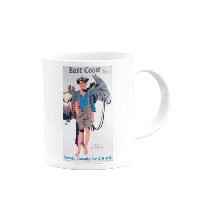 East Coast Types No 6 The Donkey Boy Mug