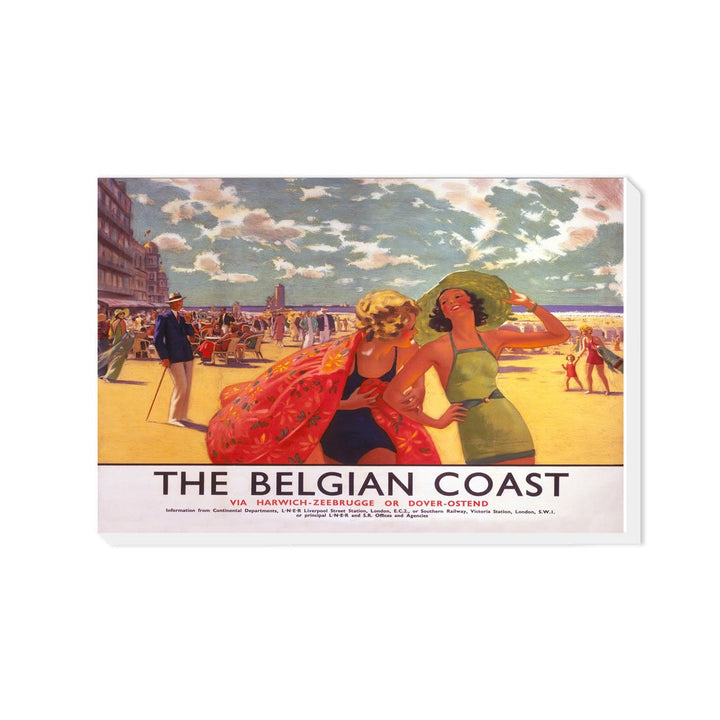 The Belgian Coast via Harwich - Canvas
