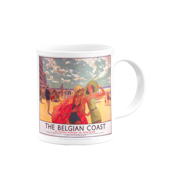 The Belgian Coast via Harwich Mug