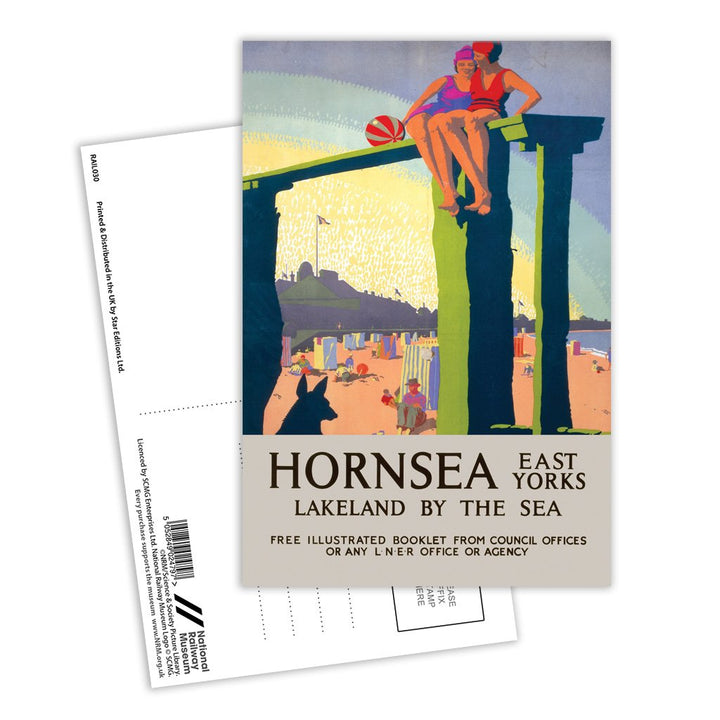 Hornsea lakeland by the sea - East Yorks Postcard Pack of 8