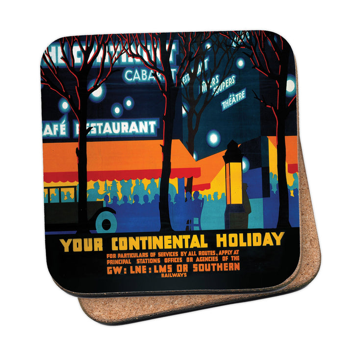 You continental holiday - Nightlife Coaster
