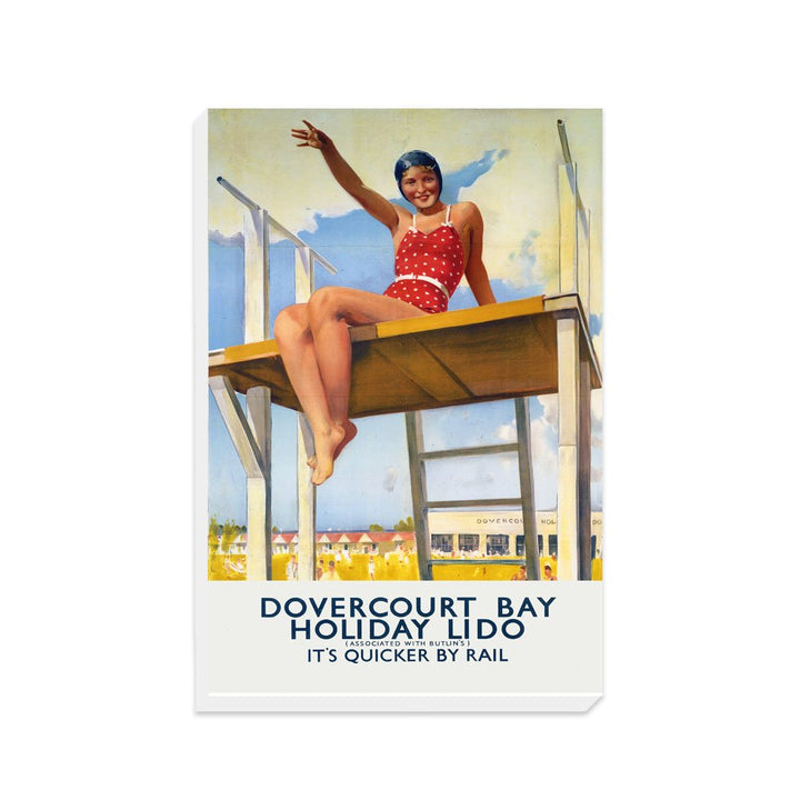 Dovercourt bay holiday lido - Canvas