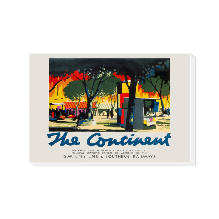The Continent - Canvas