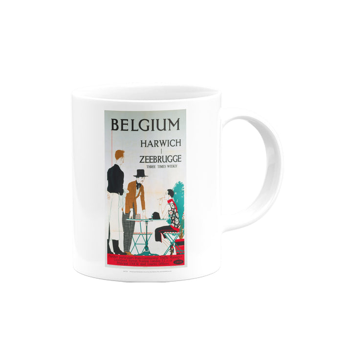 Belgium - Harwich to Zeebrugge restaurant Mug