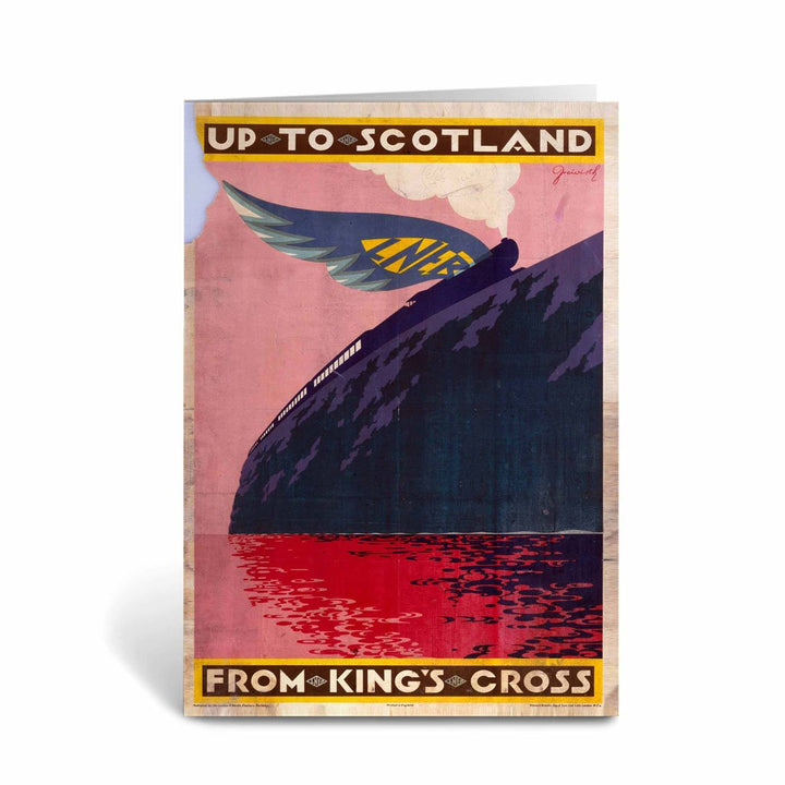 From Kings Cross up to Scotland - LNER Greeting Card