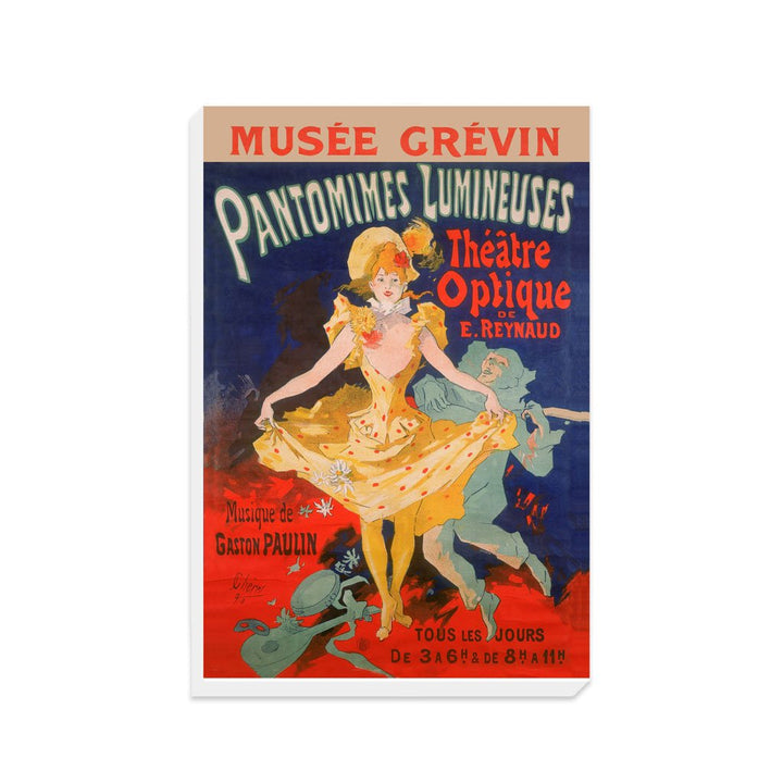 Pantomimes Lumineuses - Theatre Optique - Canvas