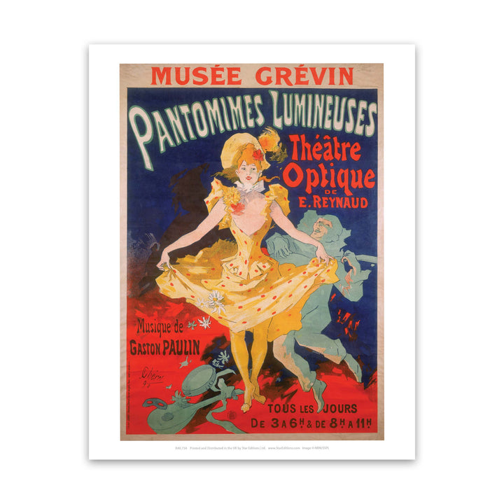 Pantomimes Lumineuses - Theatre Optique Art Print