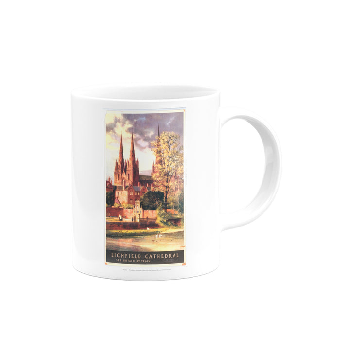 Lichfield Cathedral - See Britain by Train Mug
