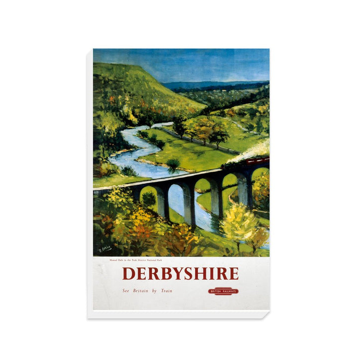 Derbyshire Viaduct - See britain by train - Canvas
