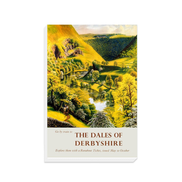 The Dales Of Derbyshire - Go by train - Canvas