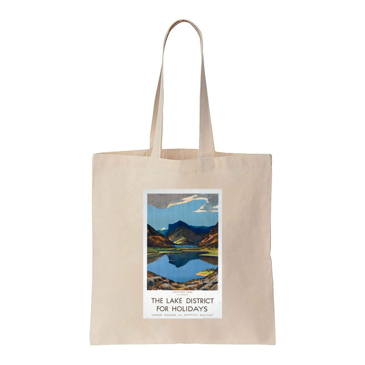 The Lake district for Holidays - Honister Crag - Canvas Tote Bag