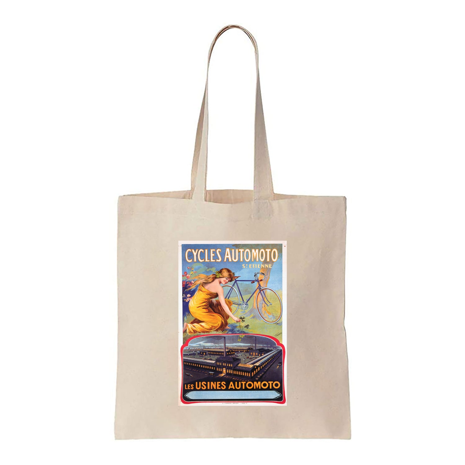 Cycles Automoto - Les Usines Automoto - Canvas Tote Bag