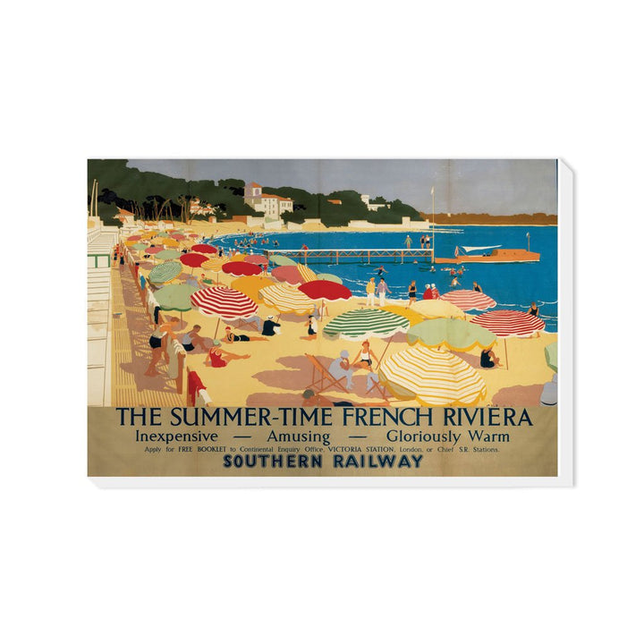 Summer-time French Riviera - Inexpensive, amusing, gloriously warm - Canvas
