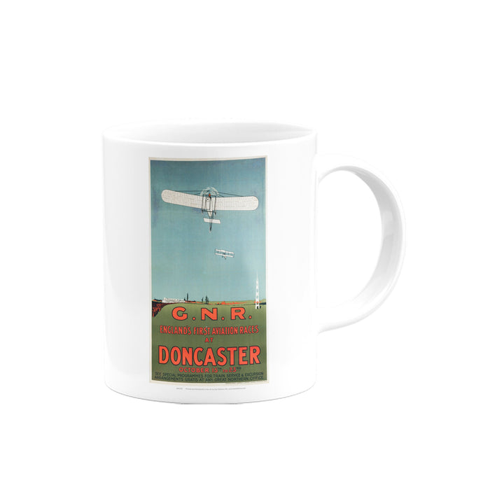 Englands First Aviation Races at Doncaster - GNR Mug