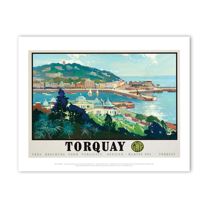 Torquay - GWR Art Print