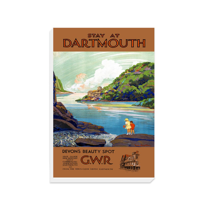 Stay at Dartmouth - Devon's Beauty Spot - Canvas