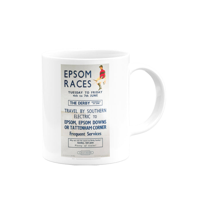Epson Races - Travel By Southern Electric Mug