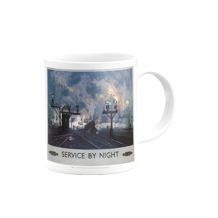 Service by Night - British Railways Mug