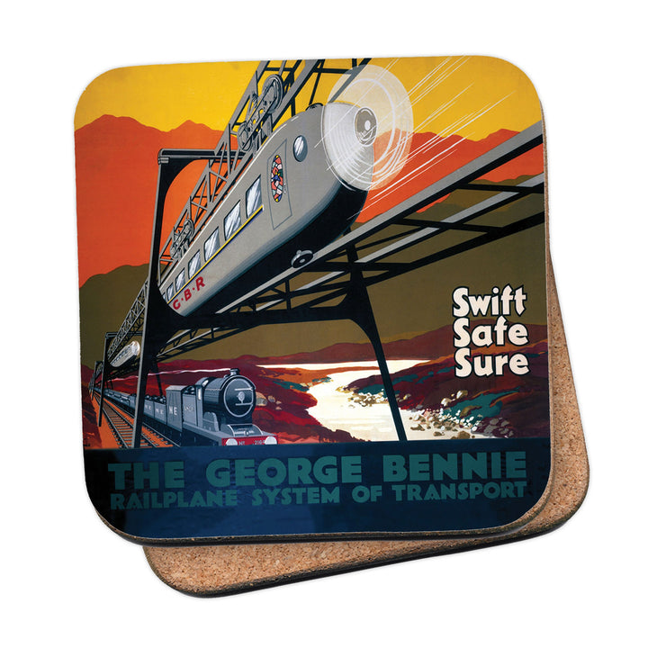 George bennie Railplane System - Swift safe and sure Coaster
