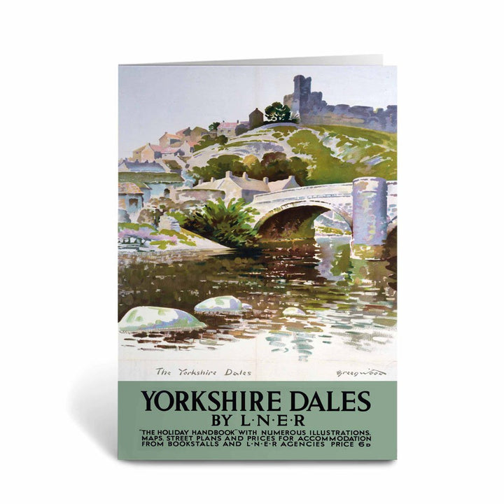 Yorkshire Dales Holiday handbook - By LNER Greeting Card