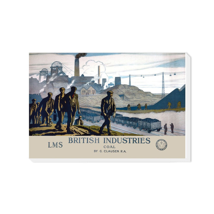 LMS British Industries Coal - Canvas