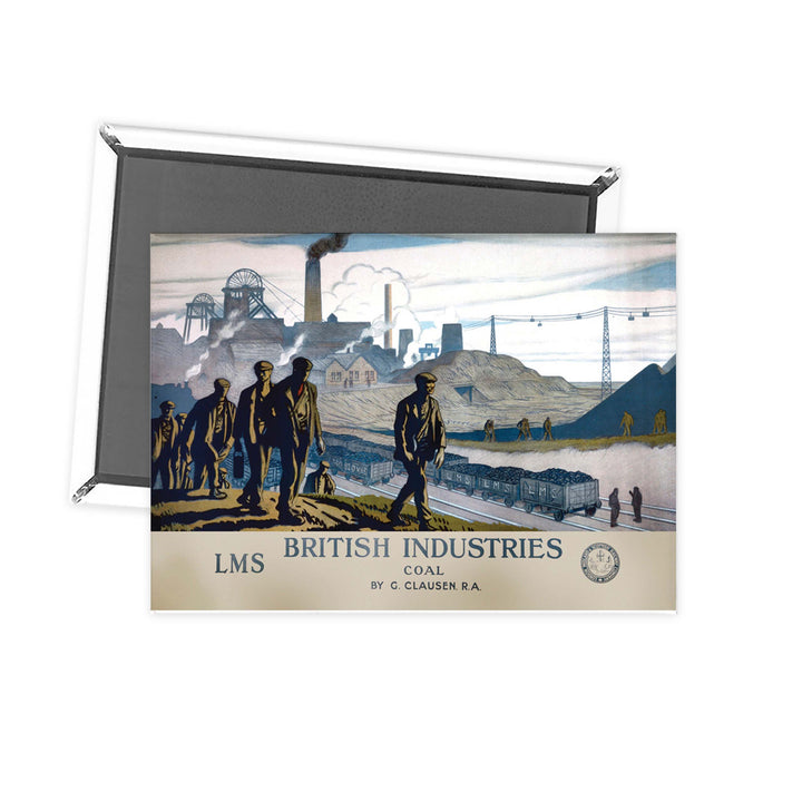 LMS British Industries Coal Fridge Magnet