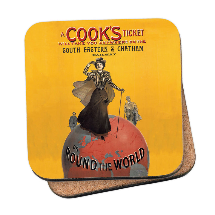 A Cook's Ticket will take you anywhere on the South Easter and Chatham Railway Coaster