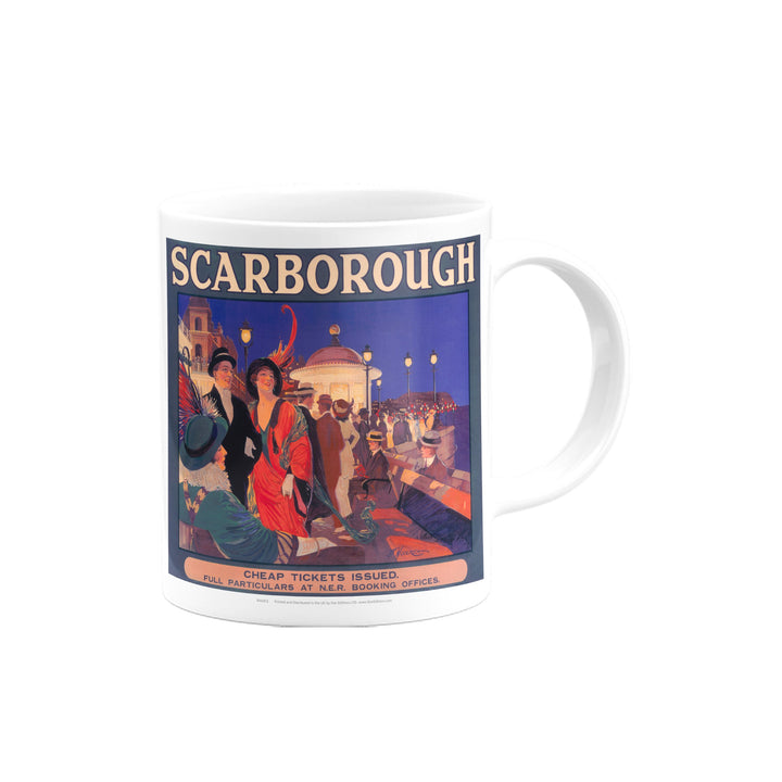 Scarborough - Nightlife at the seafront Mug