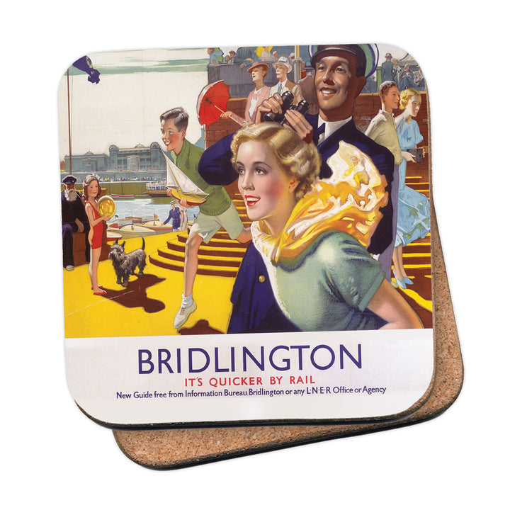 Bridlington, Quicker by Rail - seaside fun Coaster