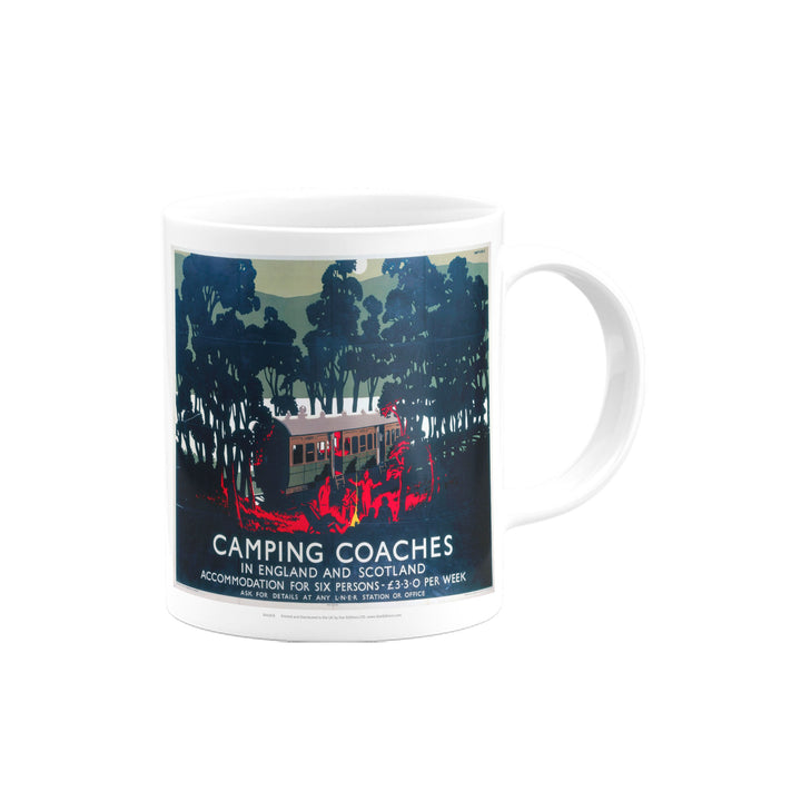 Camping Coaches, England and Scotland Mug