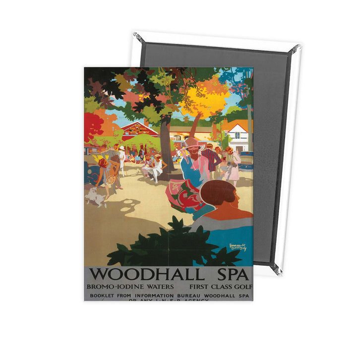Woodhall Spa Dromo-Iodine waters and first class golf Fridge Magnet