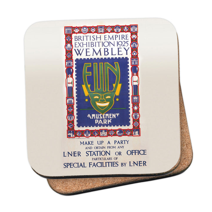 British Empire Exhibition - Fun Amusement Park Coaster