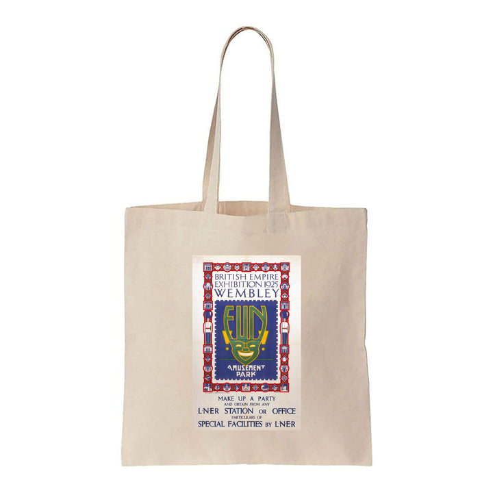 British Empire Exhibition - Fun Amusement Park - Canvas Tote Bag