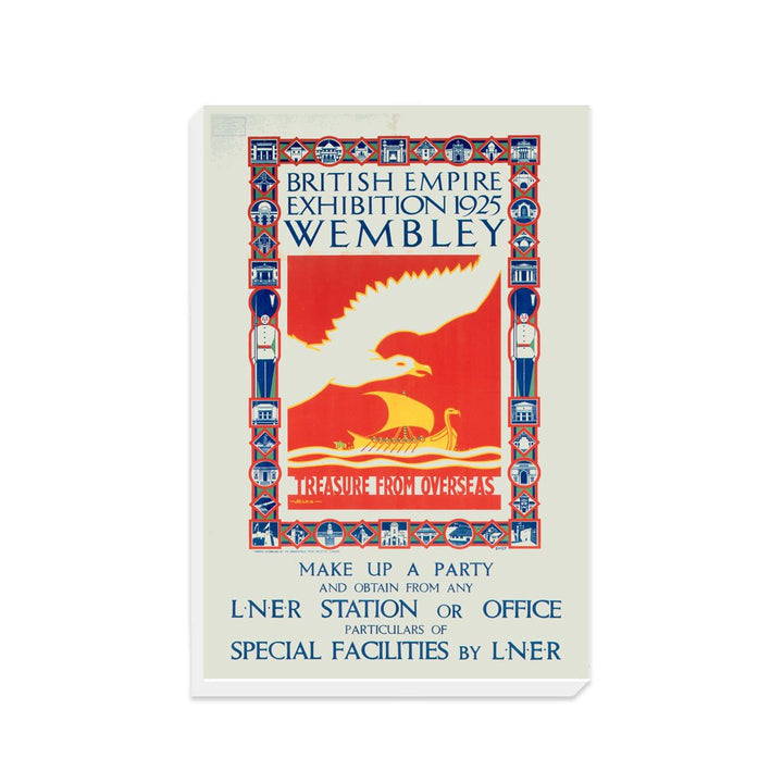 British Empire Exhibition - Treasure from overseas - Canvas
