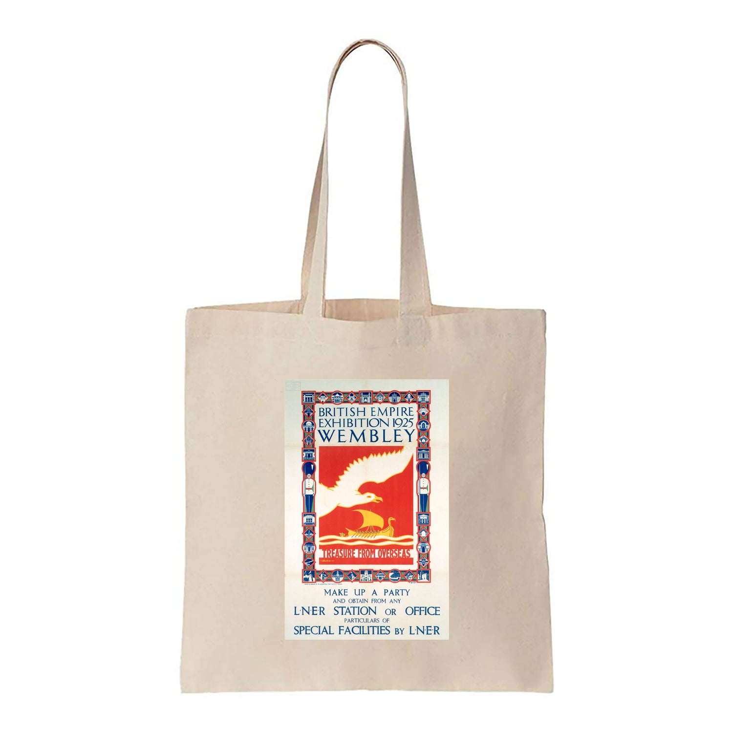 British Empire Exhibition - Treasure from overseas - Canvas Tote Bag