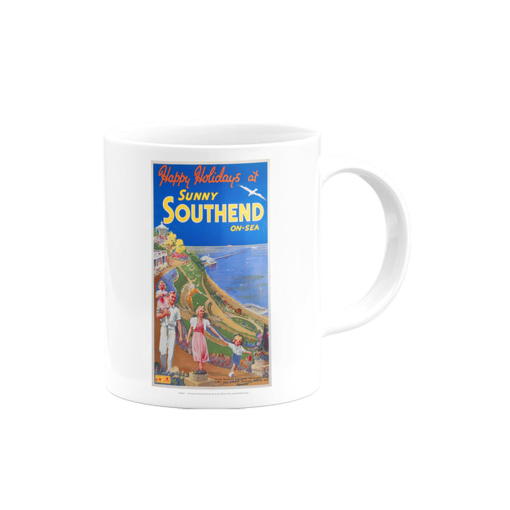 Happy Holidays at sunny Southend-on-sea Mug