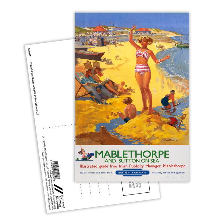 Mablethorpe and Sutton-on-sea Postcard Pack of 8