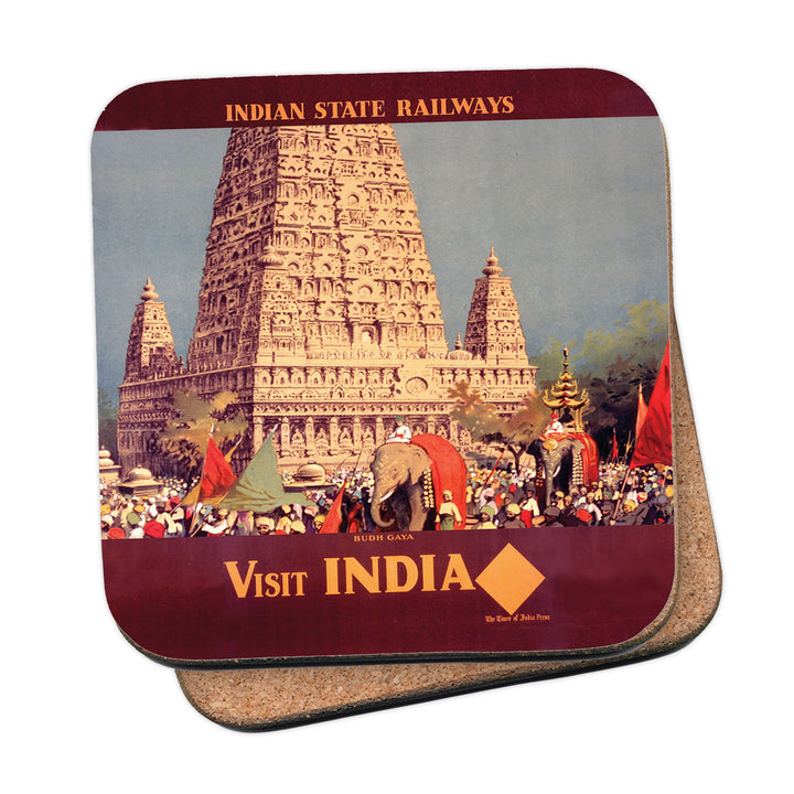 Visit India, Budh Gaya - Indian State Railways Coaster