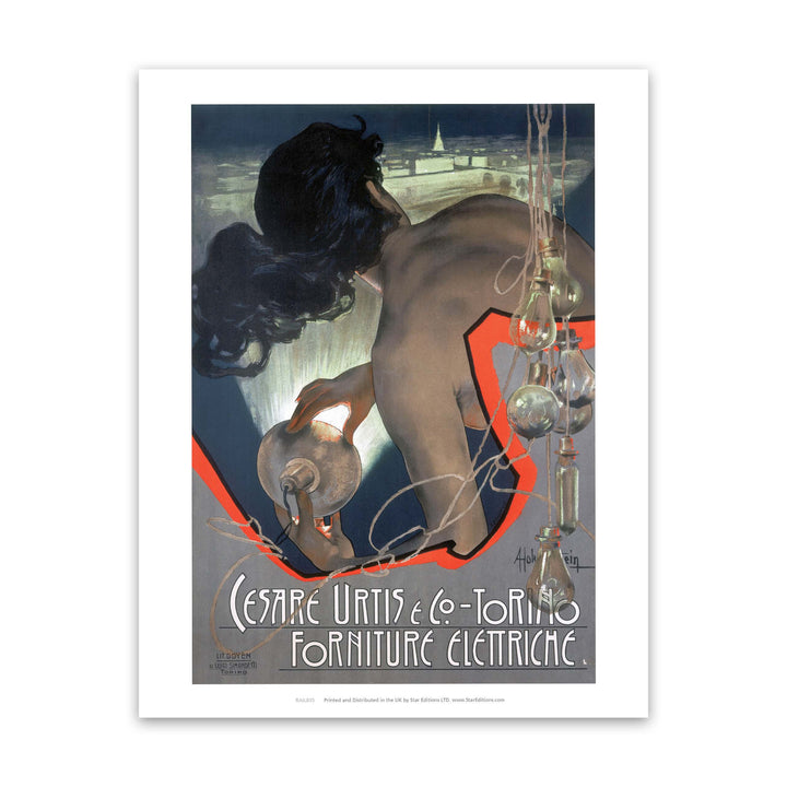 Cesare Urtis Co-Torino Forniture Elettriche Art Print