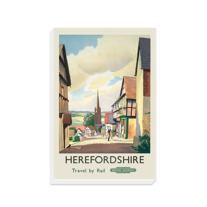 Herefordshire - Travel by Rail - Canvas