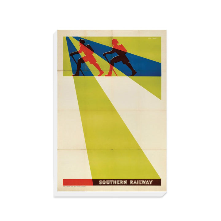 Southern Railway - Red Hikers - Canvas