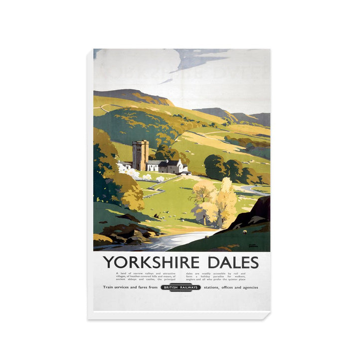 Yorkshire Dales - British Railways - Canvas