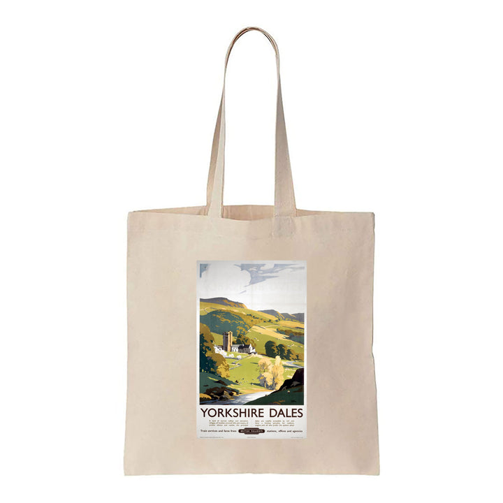 Yorkshire Dales - British Railways - Canvas Tote Bag